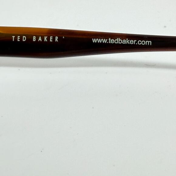 TED BAKER “STARDUST” Eyeglasses Frame Only B178 EBOHalf Rimless 51-18-140 19543 - Picture 7 of 8